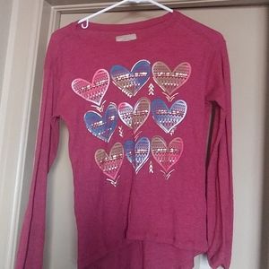 Large burgundy long sleeve